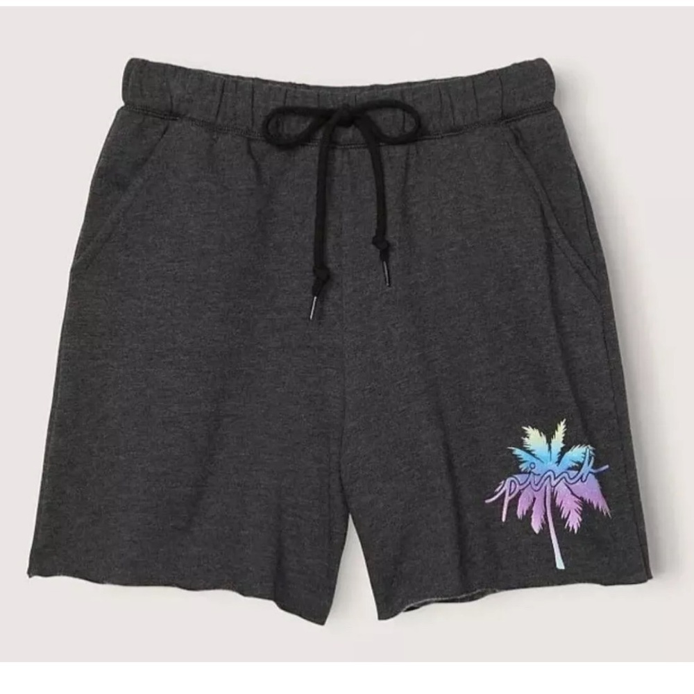 NEW - PINK Victoria’s Secret Charcoal Grey Shorts XS